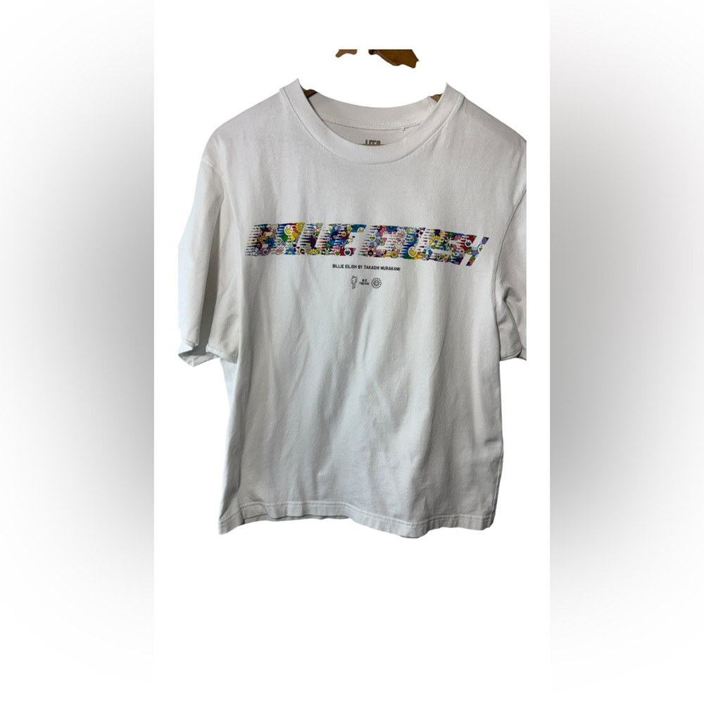 Uniqlo Billie Eilish x Takashi Murakami UT Graphic T-Shirt White Size Medium